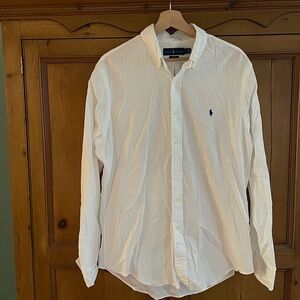 Ralph Lauren Polo Long Sleeve Button Up Men Large